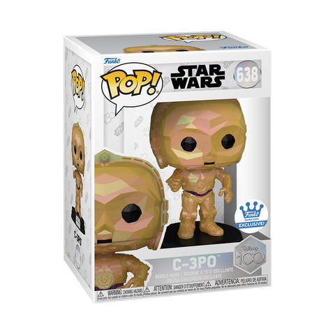 Funko Pop! STAR WARS C-3PO FACET #638 [FUNKO SHOP EXCLUSIVE] *PREORDER*