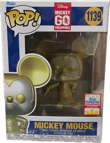Funko Pop! DISNEY GOLDEN MICKEY MOUSE GO BARONG #1139 [Toy CON FUNATIC PHILLIPINES ONLY LIMITED 1000 EXCLUSIVE]