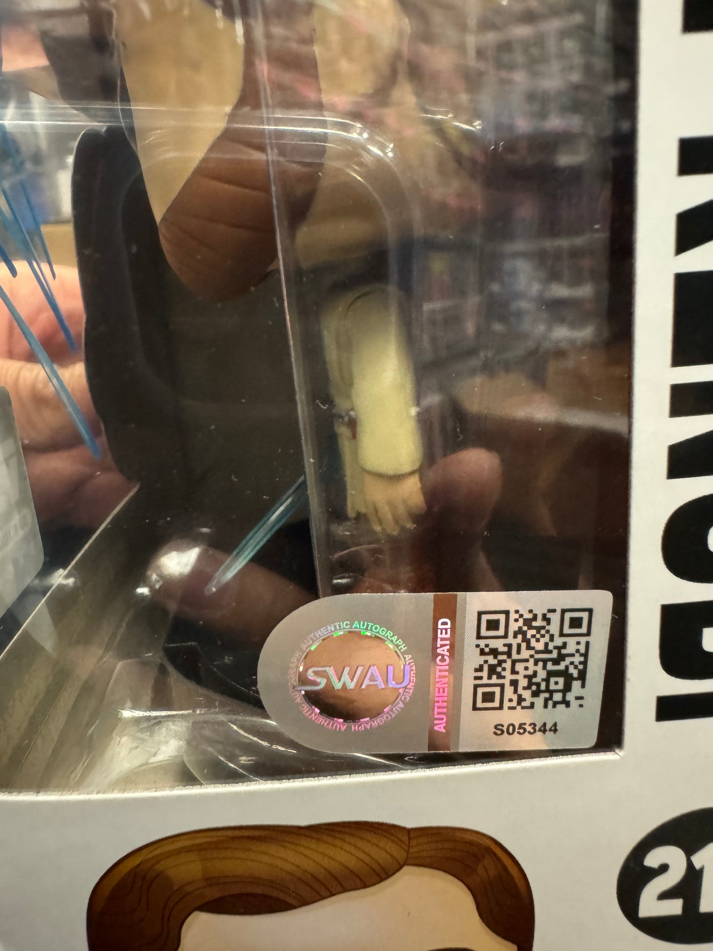 FUNKO POP! Star Wars Obi Wan Kenobi Smuggler’s Bounty Exclusive # 214 [SIGNED by Ewan McGregor] SWAU authentic