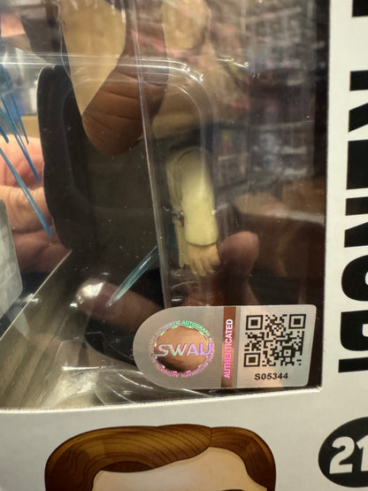 FUNKO POP! Star Wars Obi Wan Kenobi Smuggler’s Bounty Exclusive # 214 [SIGNED by Ewan McGregor] SWAU authentic