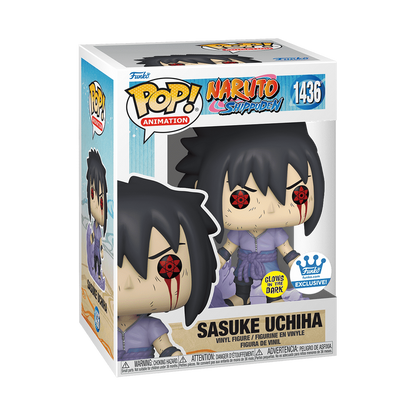 Funko Pop! Anime: Naruto - Sasuke Uchiha (Amaterasu) #1436 [Funko Shop Exclusive - GITD]