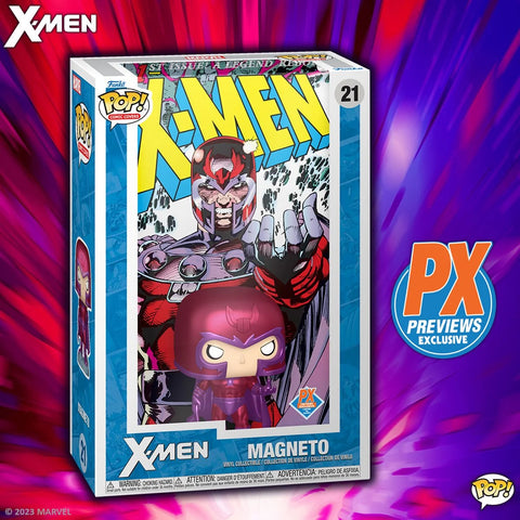 FUNKO POP! COMIC COVER PX MARVEL X-MEN #21 MAGNETO [PX EXCLUSIVE] *PREORDER*