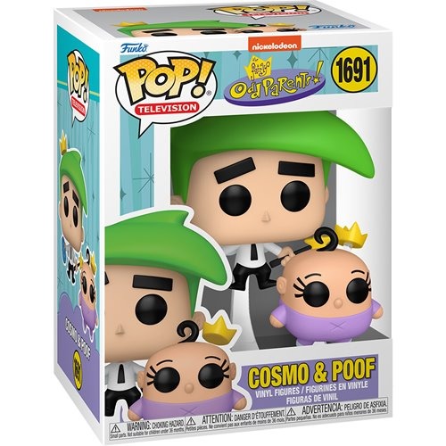 Funko Pop! Television: Fairly OddParents - Timmy Turner #1690 / Cosmo & Poof #1691 / Wanda with Da Rules #1692