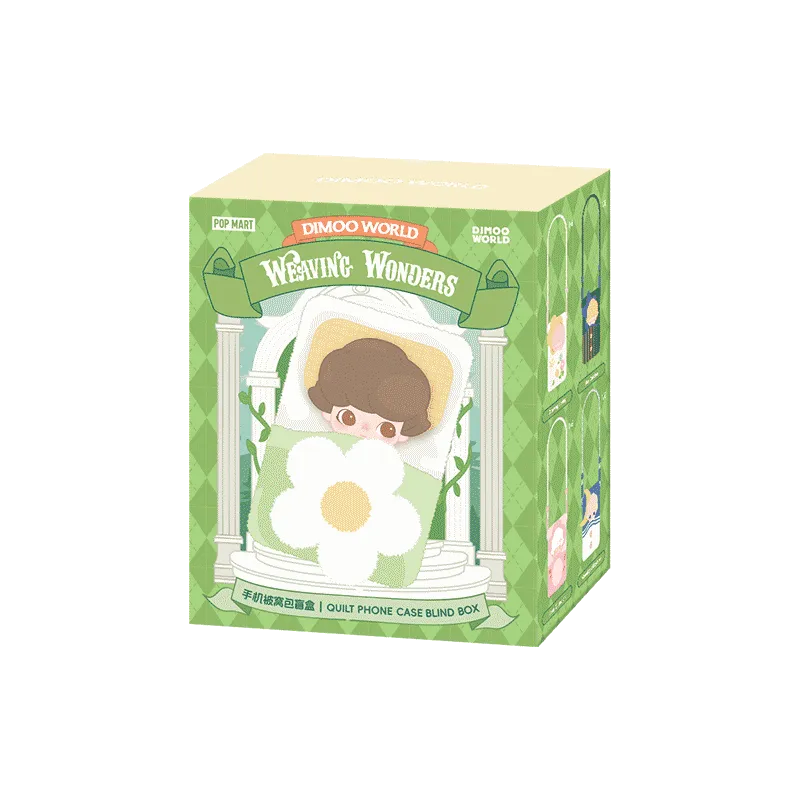 Popmart: Dimoo - Weaving Wonders Series Quilt Phone Case Blind Box