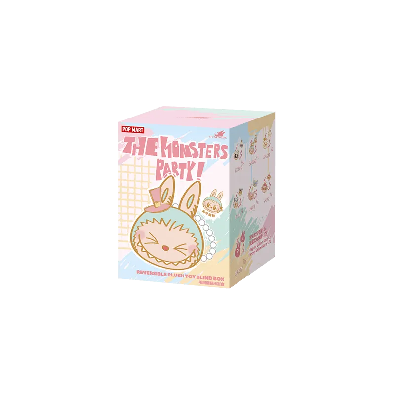 PopMart: The Monsters (Labubu) - Party Series Reversible Plush Blind Box