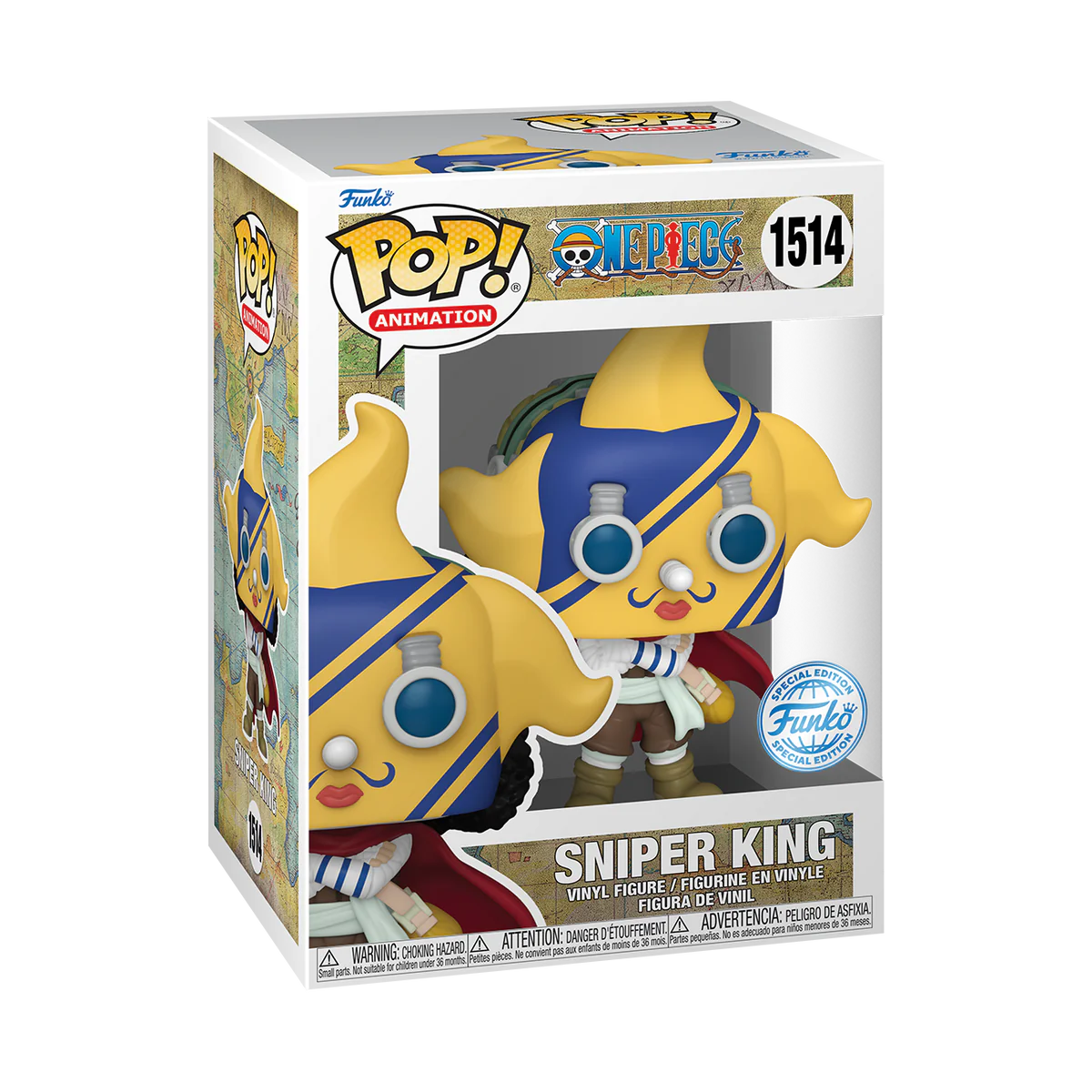 Funko Pop! Anime: One Piece - Sniper King #1514 [Exclusive]