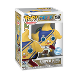 Funko Pop! Animation: One Piece - Sniper King #1514 *METALLIC* [EXCLUSIVE] *PREORDER*