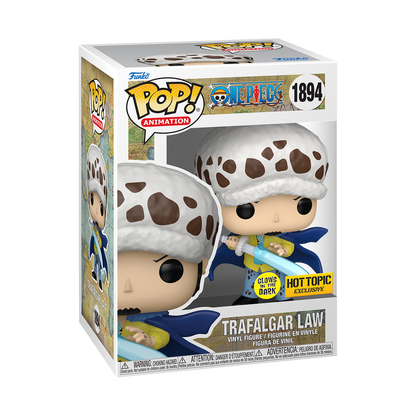 Funko Pop! Anime: One Piece - Trafalgar Law #1894 [Hot Topic Exclusive - GITD]
