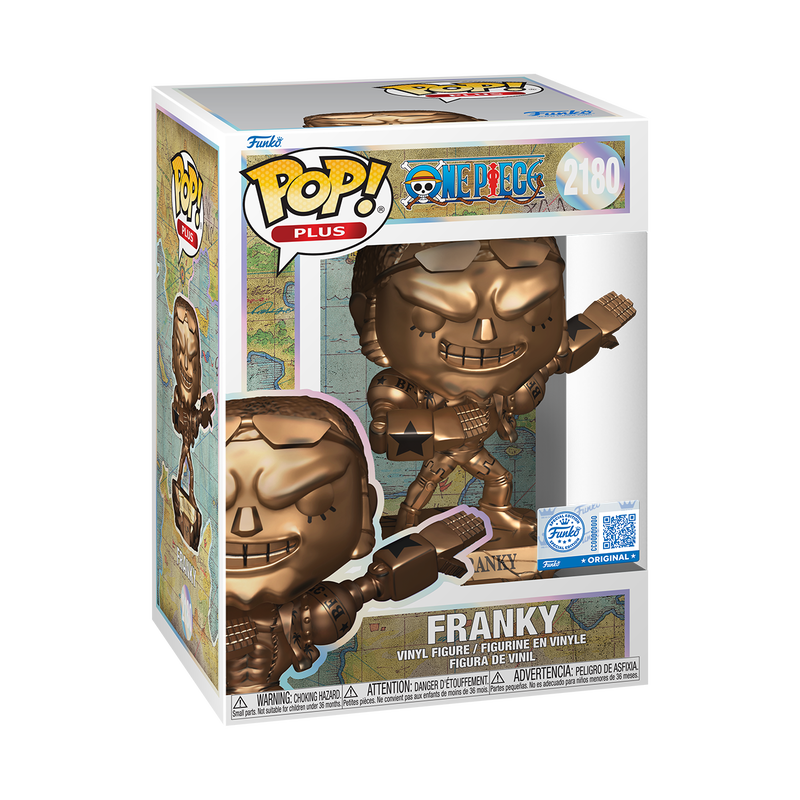 Funko Pop! Anime: One Piece - Plus! Franky (Bronze) #2180