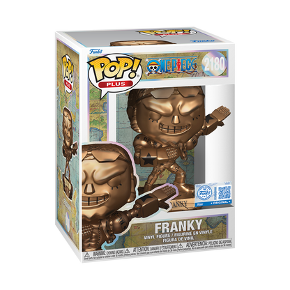 Funko Pop! Anime: One Piece - Plus! Franky (Bronze) #2180