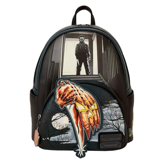Loungefly - Halloween Michael Myers Jack-O-Lantern Glow-In-The-Dark Mini Backpack