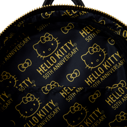 Loungefly: Sanrio - Hello Kitty (50th Anniversary) Metallic Gold Mini Backpack