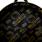 Loungefly: Sanrio - Hello Kitty (50th Anniversary) Metallic Gold Mini Backpack