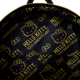 Loungefly: Sanrio - Hello Kitty (50th Anniversary) Metallic Gold Mini Backpack