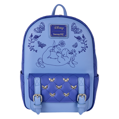 Loungfly: Winnie The Pooh - Floral Eeyore Quilted Texture Mini Backpack