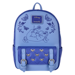 Loungfly: Winnie The Pooh - Floral Eeyore Quilted Texture Mini Backpack