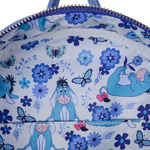 Loungfly: Winnie The Pooh - Floral Eeyore Quilted Texture Mini Backpack