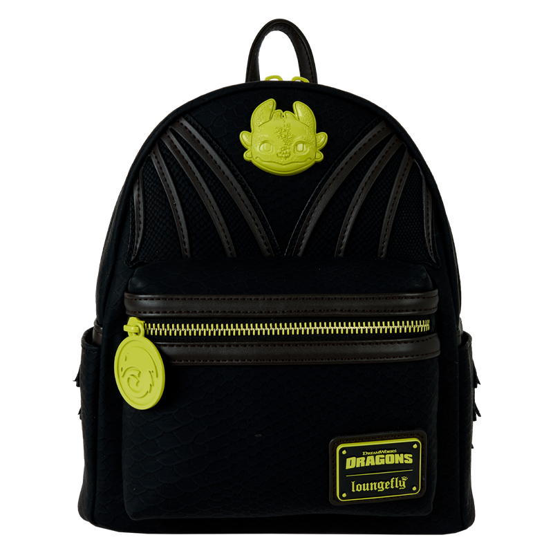 Loungefly: How To Train Your Dragon (HTTYD) - Night Fury Mini Backpack