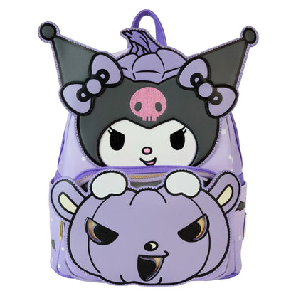 Loungefly: Sanrio - Kuromi Pumpkin Mini Backpack