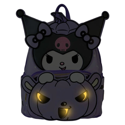 Loungefly: Sanrio - Kuromi Pumpkin Mini Backpack