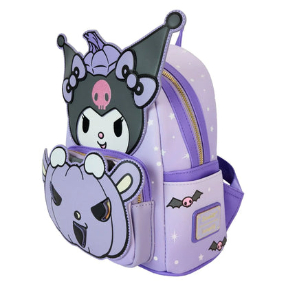 Loungefly: Sanrio - Kuromi Pumpkin Mini Backpack