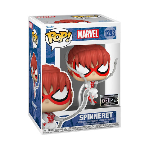 FUNKO POP! Marvel SPIDERMAN SPINNERET #1293 [Entertainment Earth EXCLUSIVE] *PREORDER*