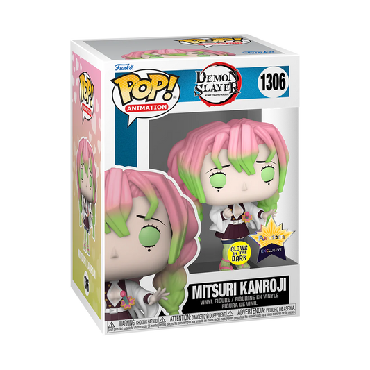 Funko Pop! ANIME DEMON SLAYER MITSURI KANJORI GLOW IN THE DARK #1306 [EXCLUSIVE] *PREORDER*