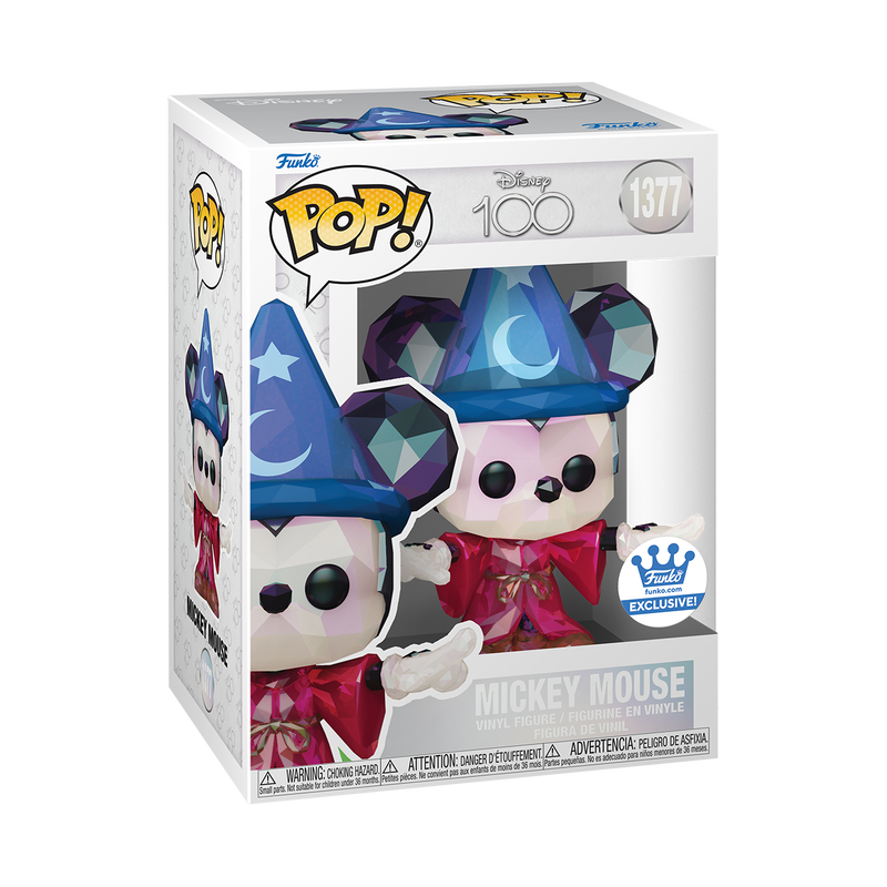 Funko Pop! Disney: 100 - Mickey Mouse (Facet) #1377 [Funko Shop Exclusive]
