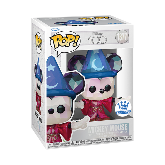 Funko Pop! Disney: 100 - Mickey Mouse (Facet) #1377 [Funko Shop Exclusive]