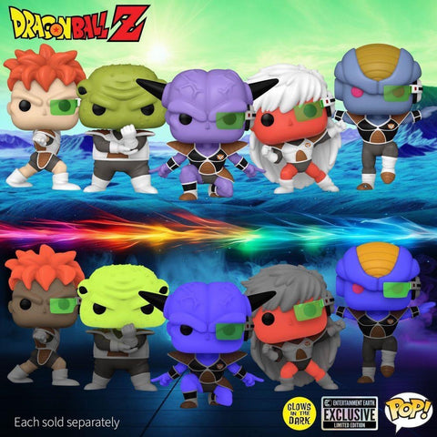 [Entertainment Earth Glow Exclusive] Funko Pop! ANIMATION GINYU FORCE - GINYU - GULDO - RECOOME - BURTER - JIECE *PREORDER*