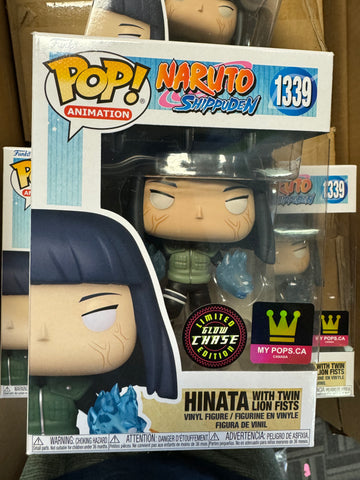 Funko Pop! ANIMATION NARUTO HINATA with TWIN IRON FISTS #1339 [MYPOPS CANADA EXCLUSIVE]