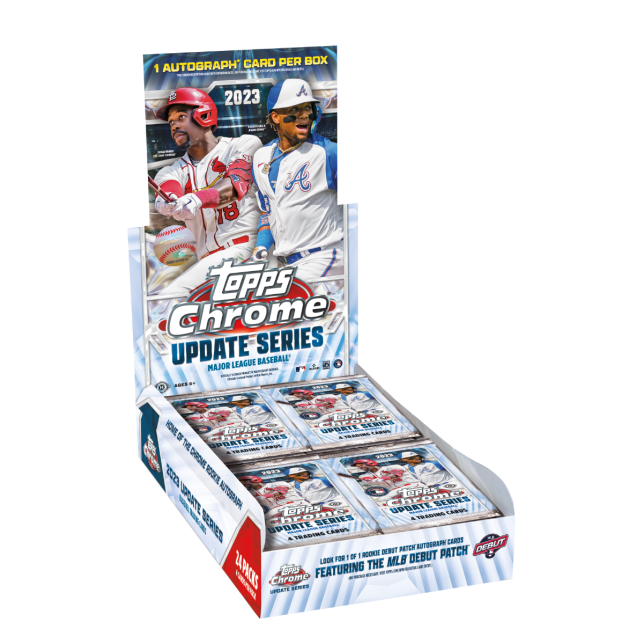 2023 TOPPS CHROME UPDATE SERIES BASEBALL HOBBY BOX