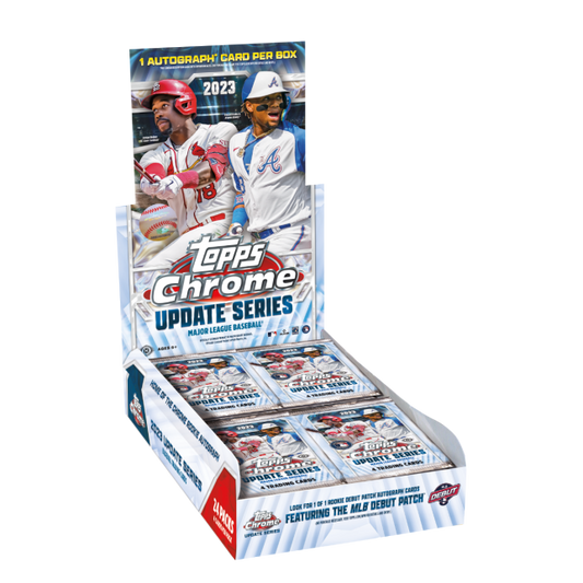 2023 TOPPS CHROME UPDATE SERIES BASEBALL HOBBY BOX