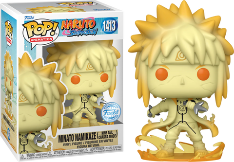 FUNKO POP! ANIMATION: NARUTO - MINATO NAMIKAZE [NINE TAIL CHAKRA MODE] #1413