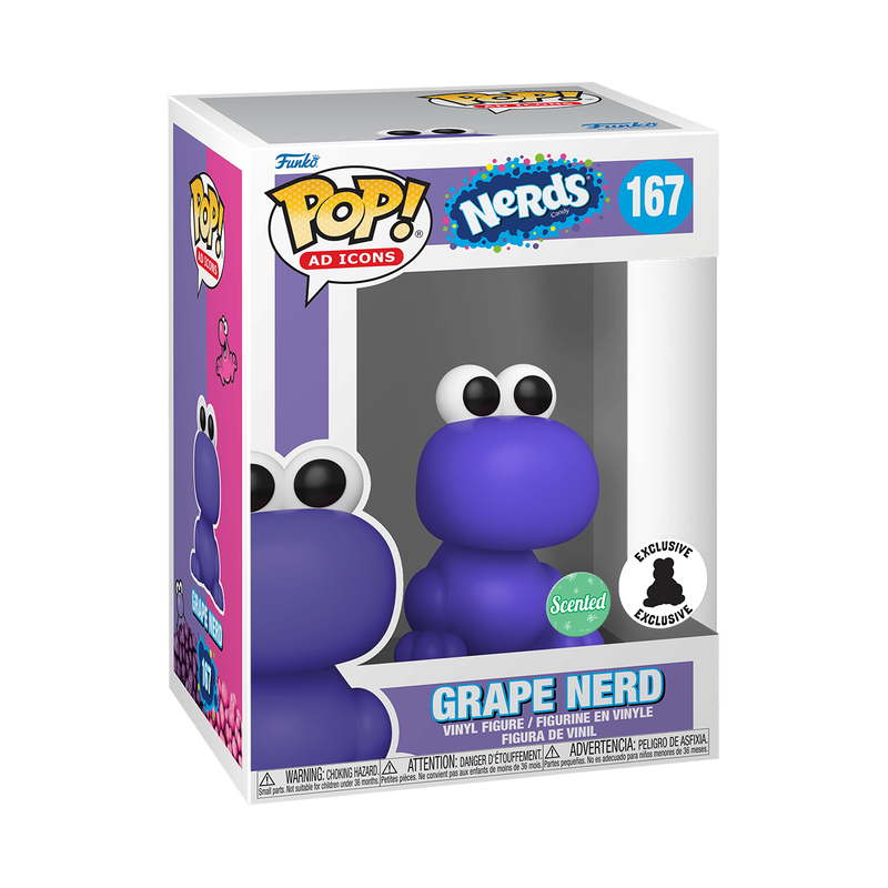 FUNKO POP! GRAPE NERDS AD-ICON *SCENTED* #167 [EXCLUSIVE] *PREORDER*
