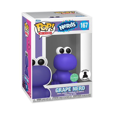 FUNKO POP! GRAPE NERDS AD-ICON *SCENTED* #167 [EXCLUSIVE] *PREORDER*