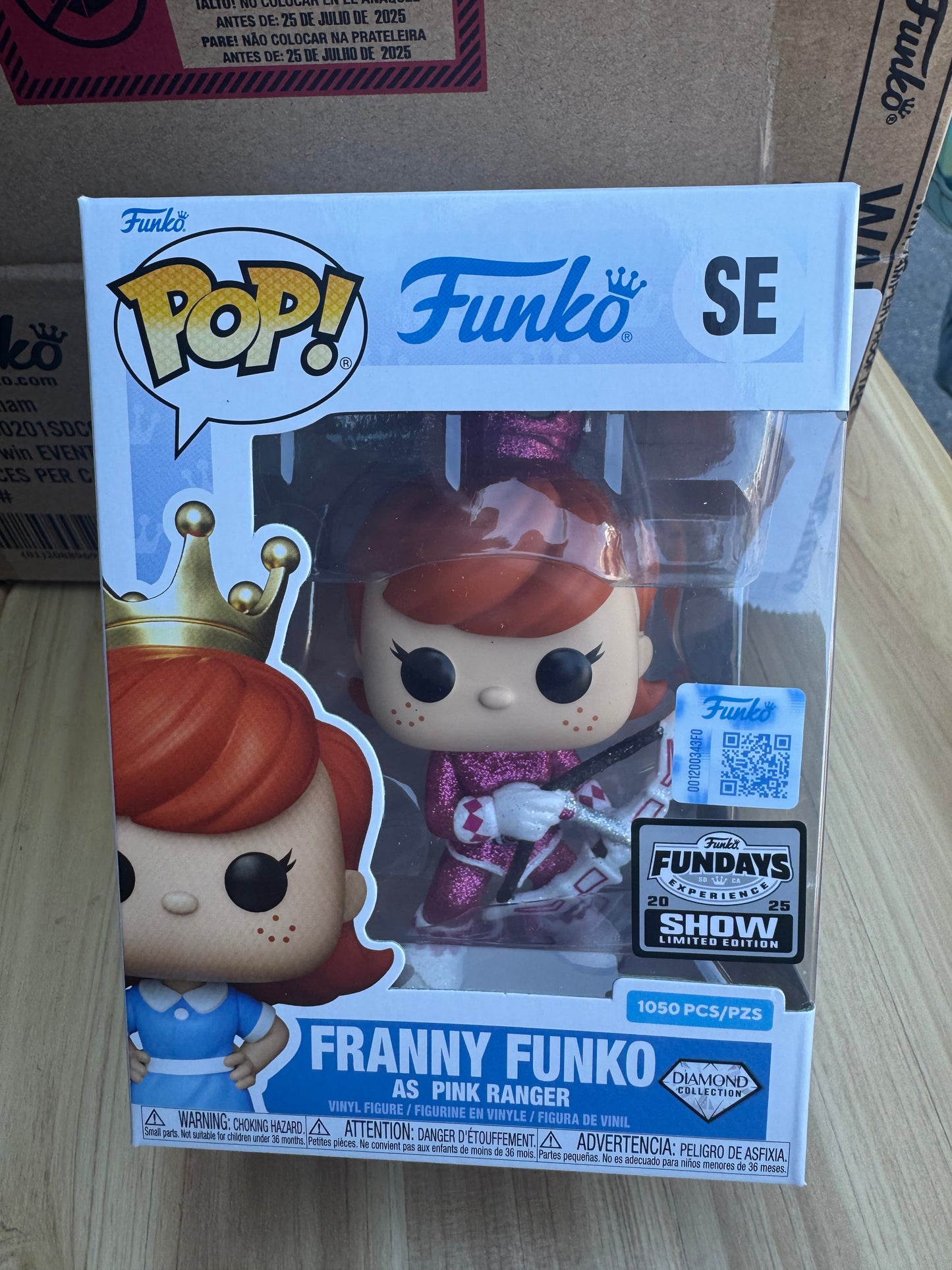 Funko Pop! Funko Fundays - Franny As PINK RANGER SE [2025 Fundays Exclusive - Limited 1,050 pc]