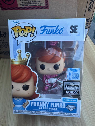 Funko Pop! Funko Fundays - Franny As PINK RANGER SE [2025 Fundays Exclusive - Limited 1,050 pc]