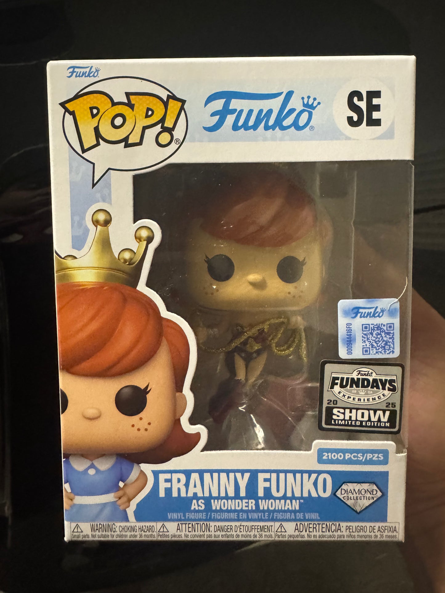 Funko Pop! Funko Fundays - Franny As WONDER WOMAN SE [2025 Fundays Exclusive - Limited 2,100 pc]