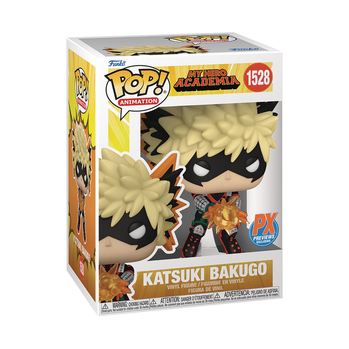 FUNKO POP! ANIME MY HERO ACADEMIA KATSUKI BAKUGO #1528 [PX EXCLUSIVE]