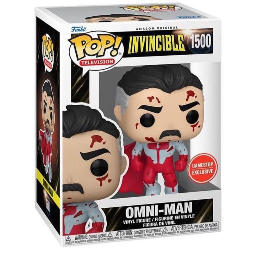 Funko Pop! Invincible - Omni-Man #1500 / Atom Eve #1501 / Invincible with Fists #1499