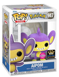 Funko Pop! Games: Pokemon - Aipom (Flocked) #947 [Specialty Series Exclusive]