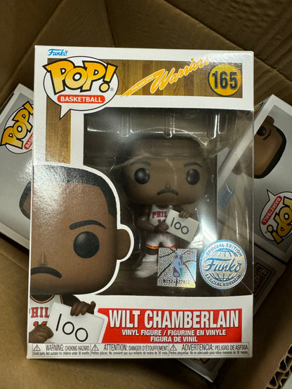 FUNKO POP! BASKETBALL NBA: PHILADELPHIA WARRIORS - WILT CHAMBERLAIN (1962 WARRIORS) [FUNKO SHOP EXCLUSIVE] #165
