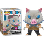 Funko Pop! Demon Slayer - Inosuke Hashibira (Flocked) #870 SPECIAL EDITION