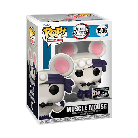 FUNKO POP! ANIME DEMON SLAYER MUSCLE MOUSE #1536 [EE EXCLUSIVE] *PREORDER*