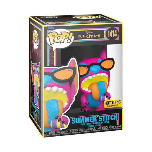 FUNKO POP! DISNEY: LILO & STITCH - BLACK LIGHT STITCH #1414 *PREORDER*