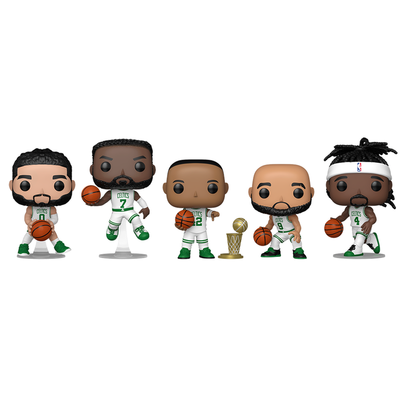 Funko Pop! Sports: NBA (Basketball) - Boston Celtics 2024 NBA Champions 5pk [Funko Shop Exclusive]