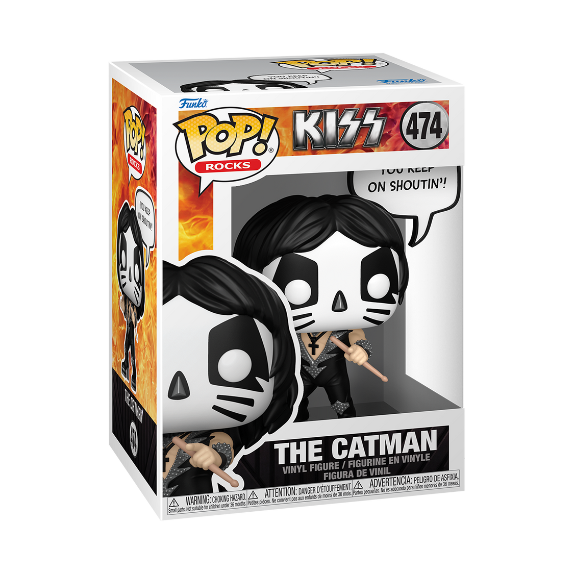 Funko Pop! Rocks: KISS - The Catman / The Demon / The Spaceman / The Starchild *PREORDER*