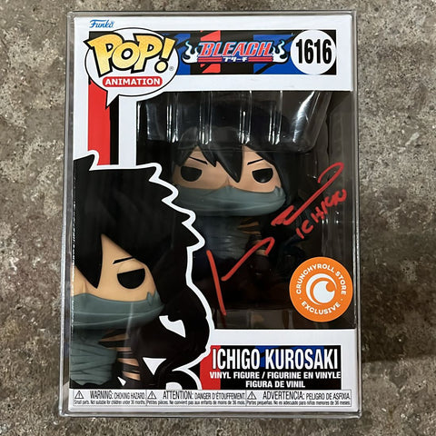 Funko Pop! Anime: Bleach - Ichigo Kurosaki #1616 [CrunchyRoll Exclusive] SIGNED BY JOHNNY YONG BOSCH