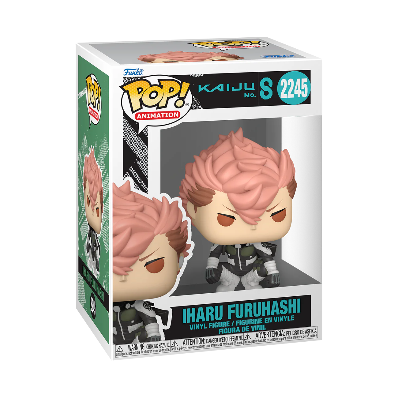 Funko Pop! Anime: Kaiju No. 8 - Isao Shinomiya / Iharu Furuhashi / Haruichi Izumo / Aoi Karuragi / Deluxe Kikoru Shinomiya / Super 6" Kaiju No. 8 (Uncontrolled)